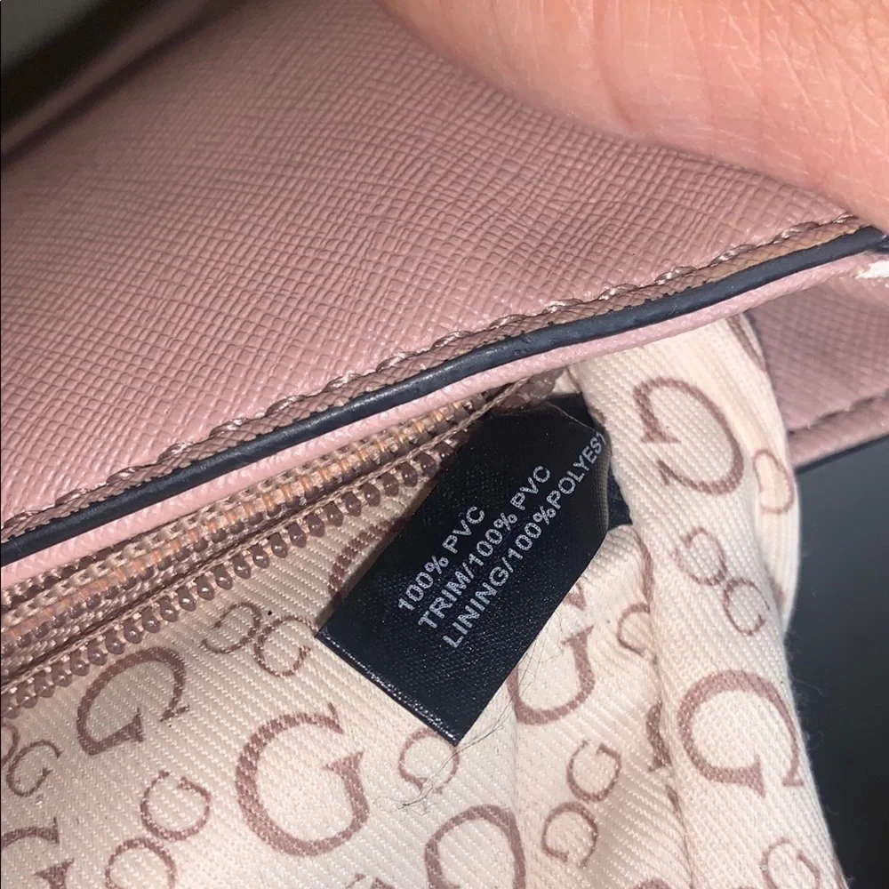 GUESS Pink Tote Bag